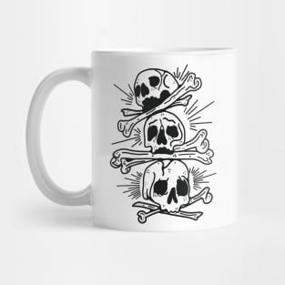 Three of skulls Mug